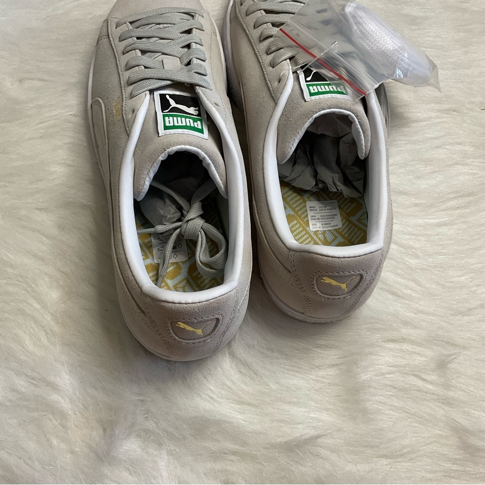 mens puma size 11.5. cream and white. brand new - Picture 5 of 5
